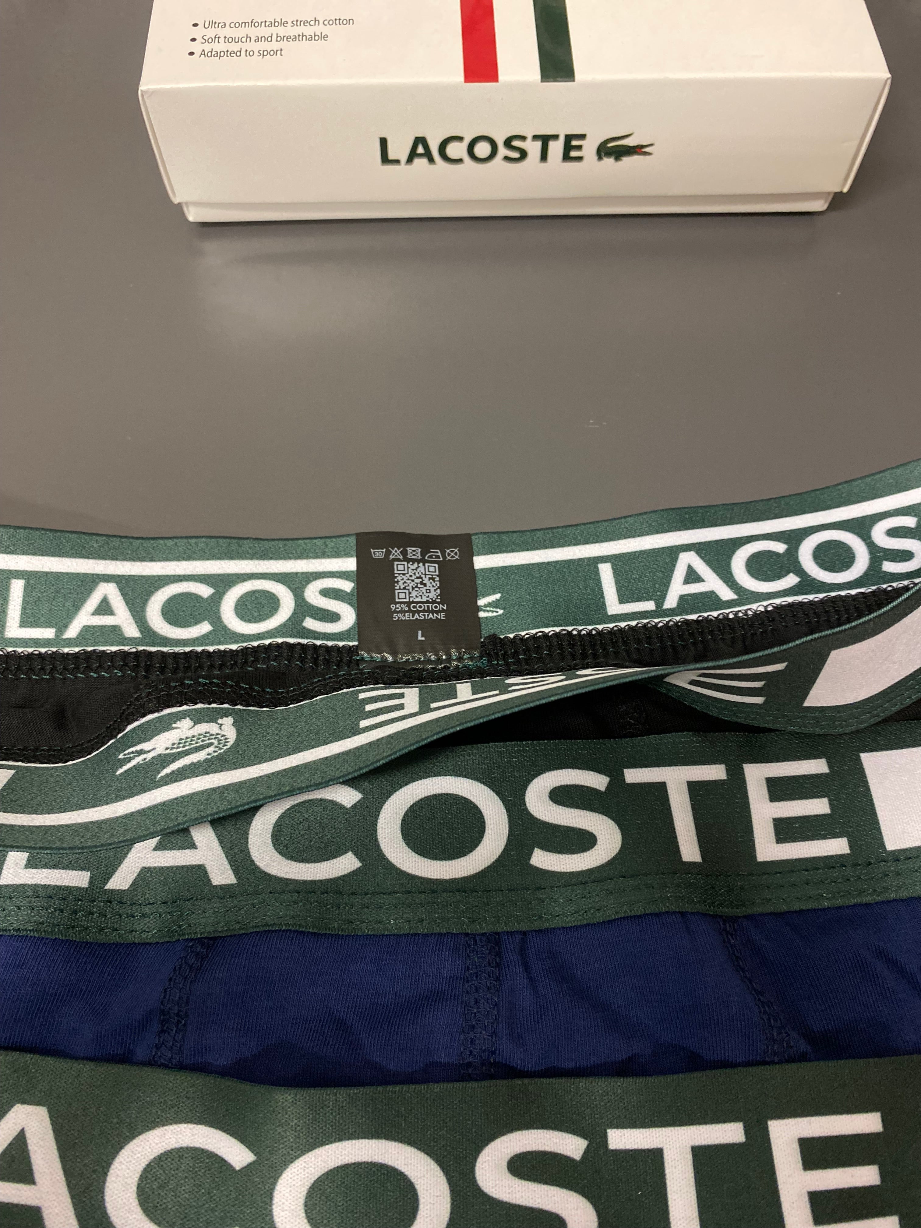 Lacoste Underwear Pack 12 Code - 3770 +ΔΩΡΟ T-SHIRT