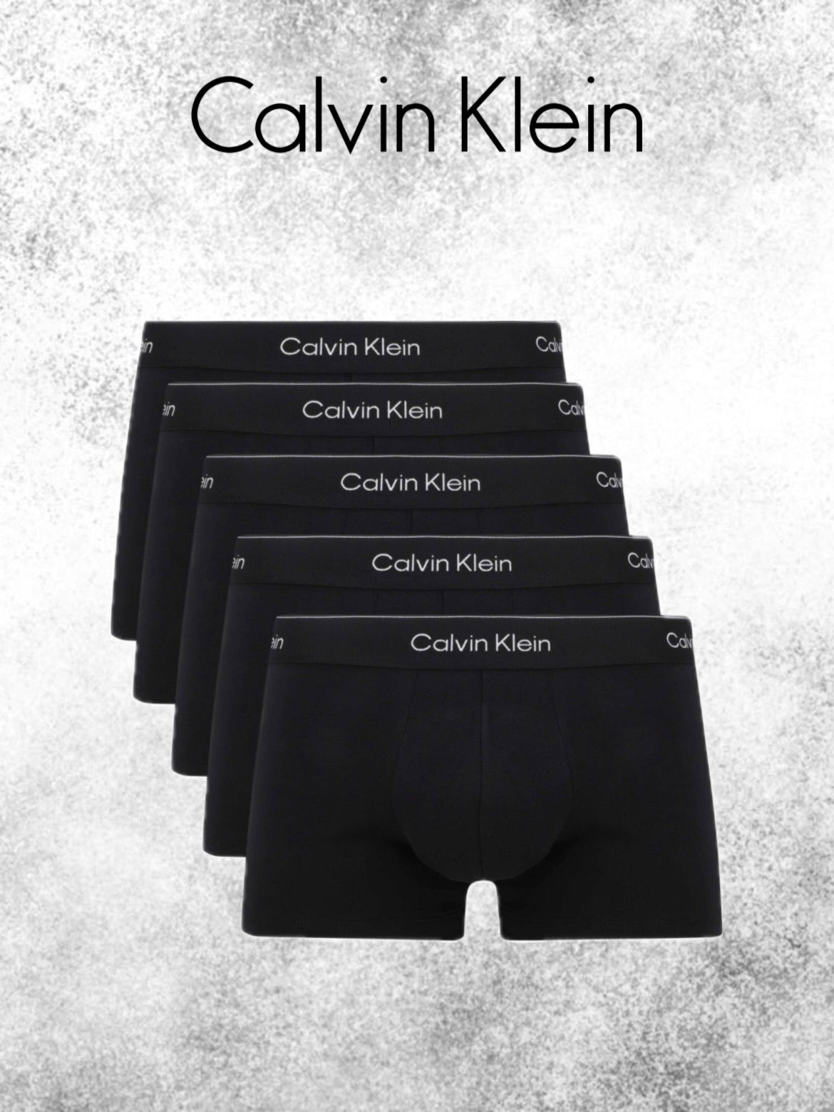 Calvin Klein Underwear Pack 5 Only Black
