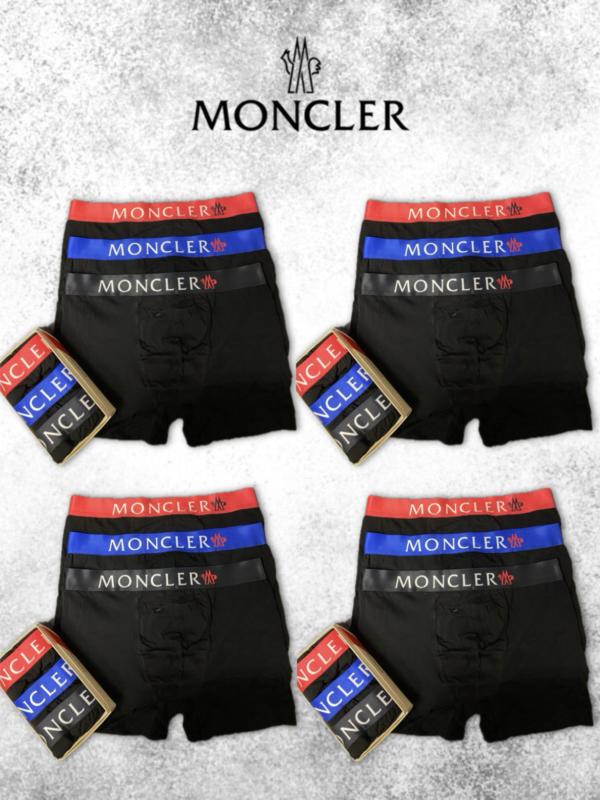 Moncler Underwear Pack 12 Code - 6263 +ΔΩΡΟ T-SHIRT