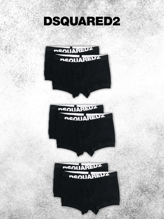 Dsquared Underwear Pack 6 Dark Blue