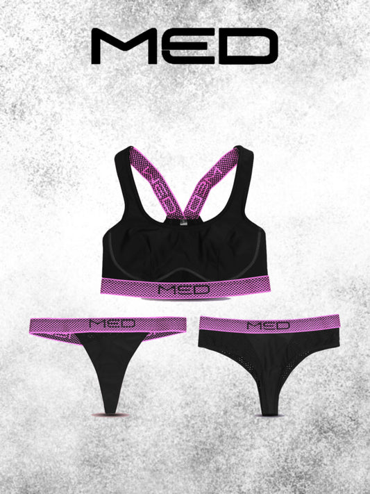Med Women’s Full Pack 3 Rose