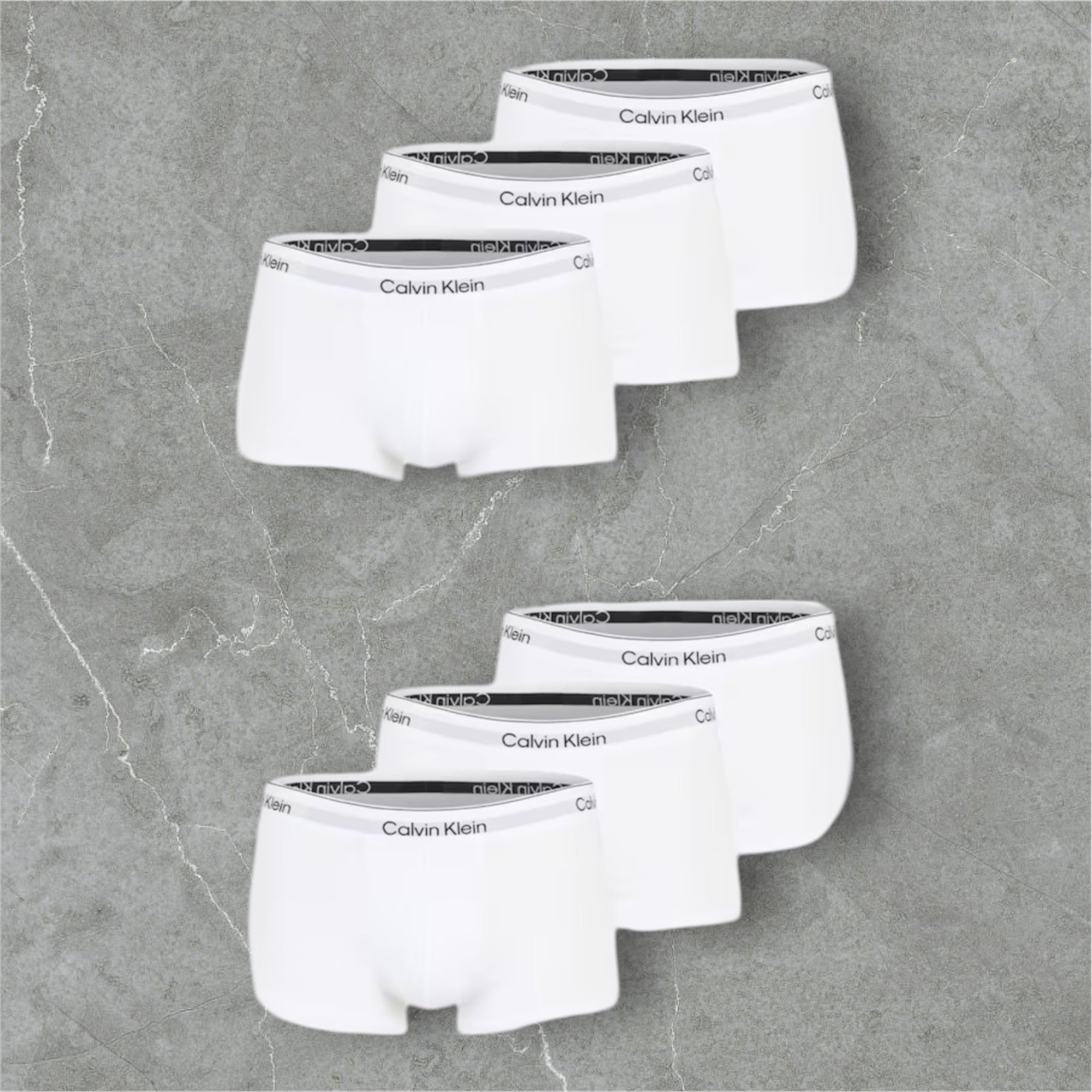 Calvin Klein Underwear Pack 6 Only White