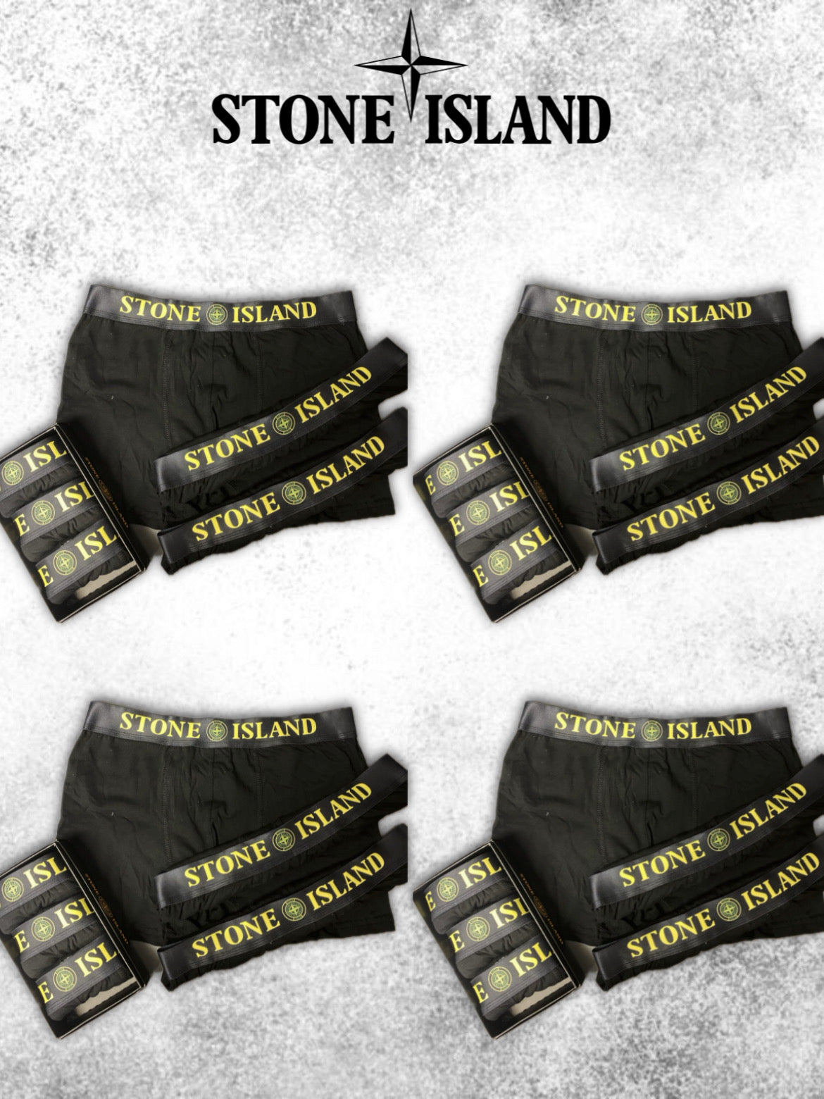 Stone Island Underwear Pack 12 Code - 9190 +ΔΩΡΟ T-SHIRT