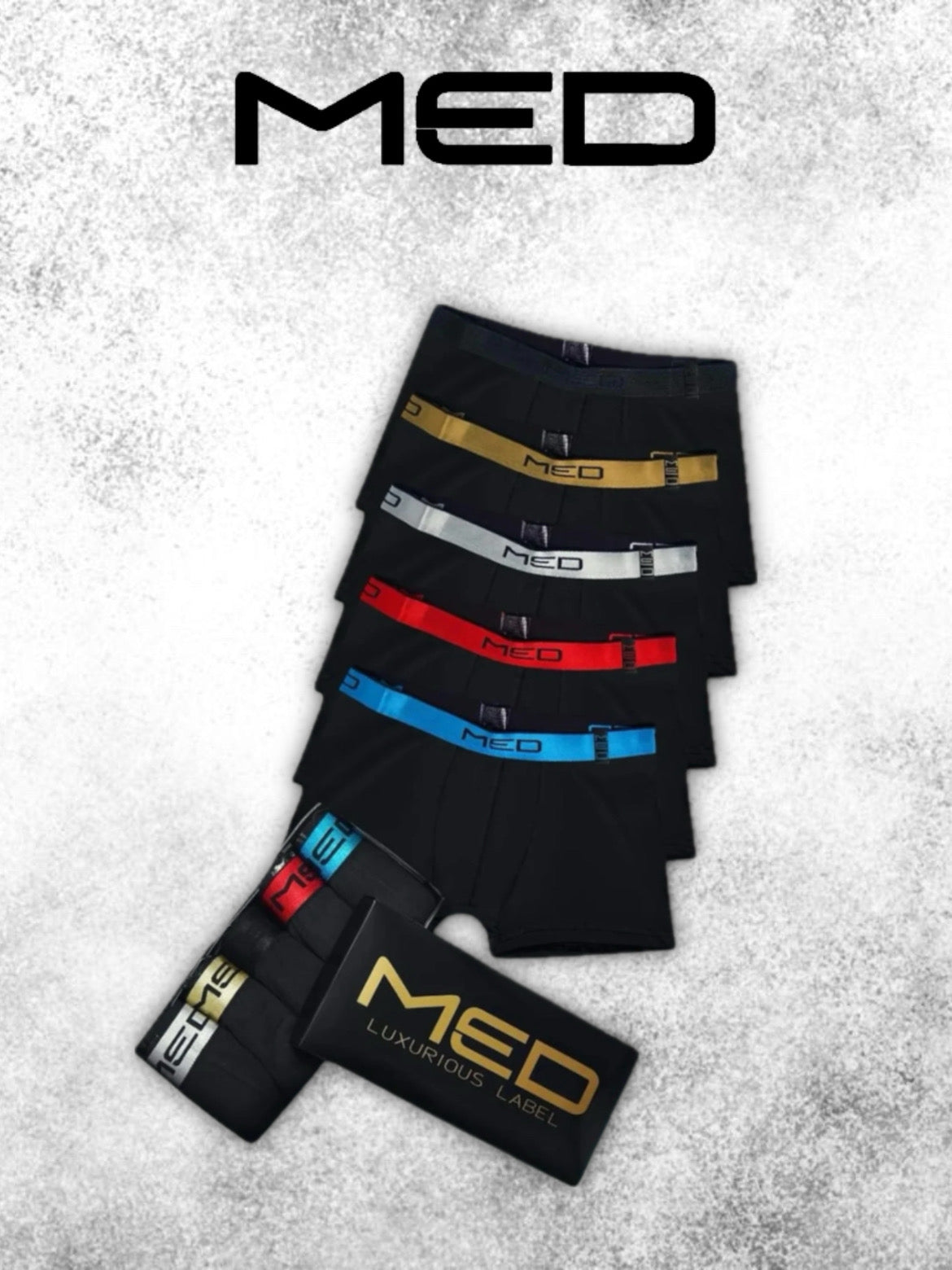 MED LOGAN BOXERS - ΣΕΤ 5