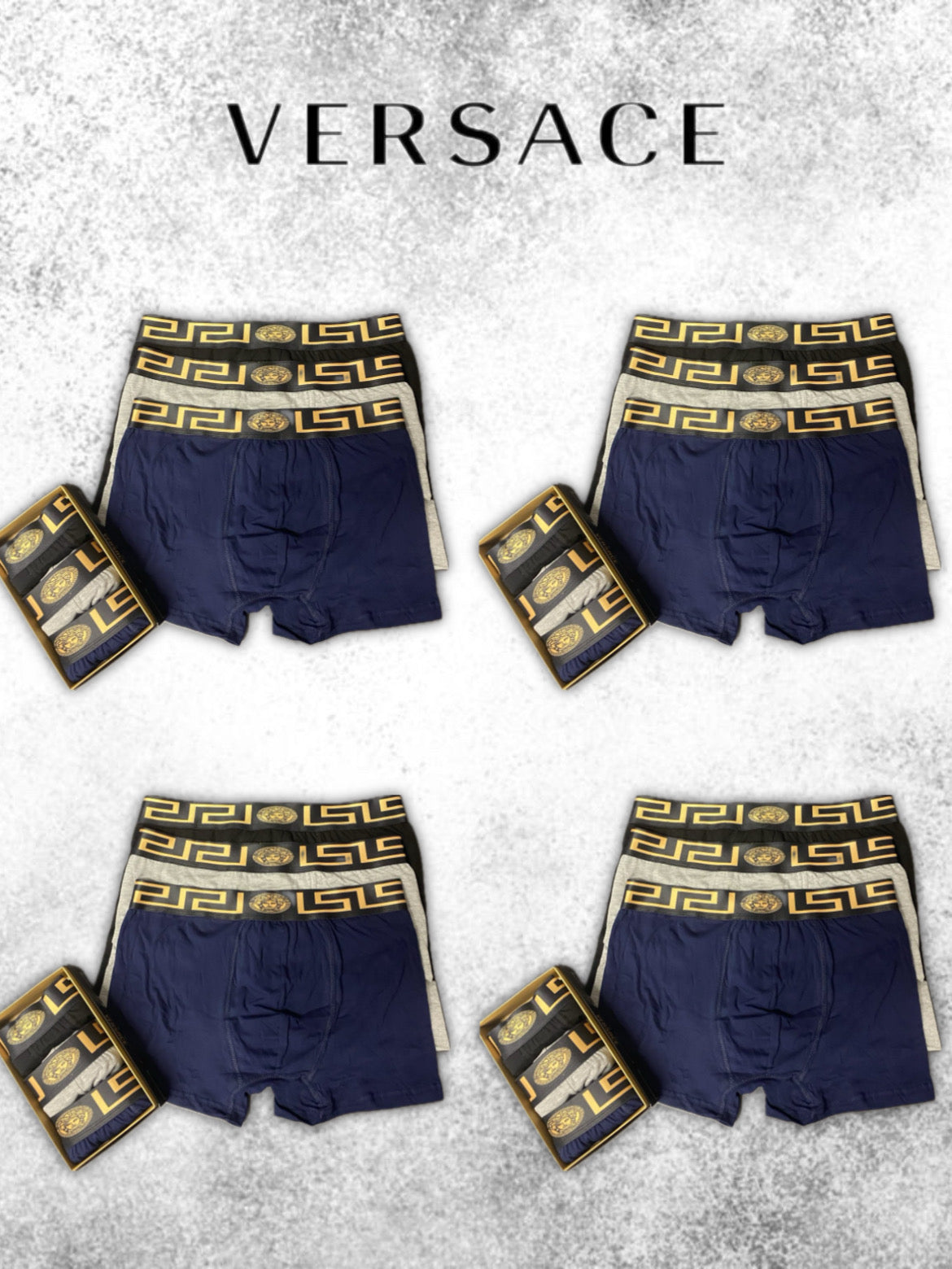 Versace Underwear Pack 12 Code - 4343 +ΔΩΡΟ T-SHIRT