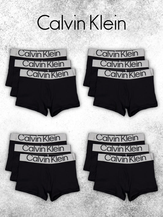 Calvin Klein Underwear Pack 12 Classic Black Silver