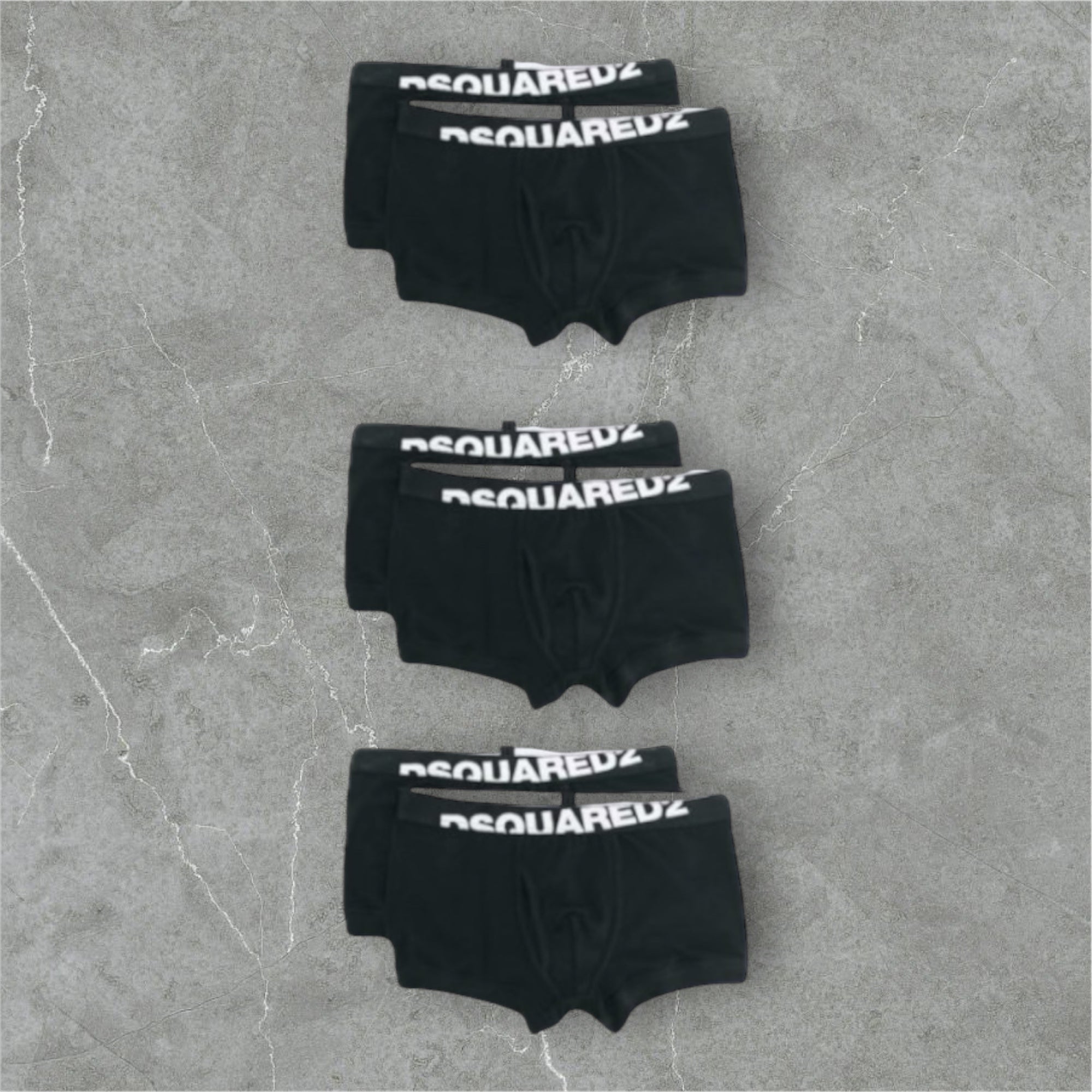 Dsquared Underwear Pack 6 Dark Blue