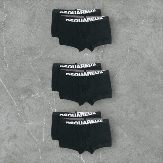 Dsquared Underwear Pack 6 Dark Blue