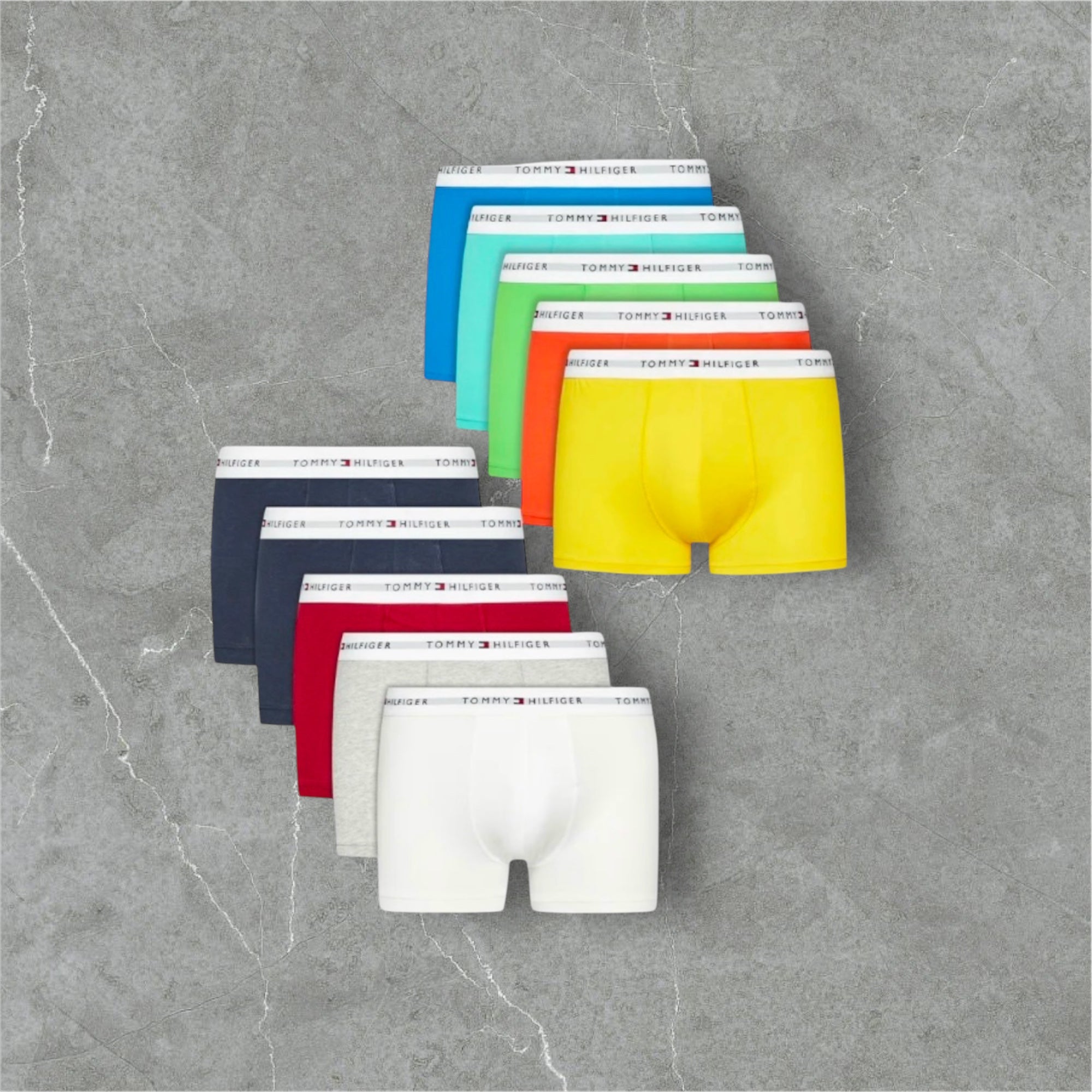 Tommy Underwear Pack 10 Everything Colours +ΔΩΡΟ T-SHIRT
