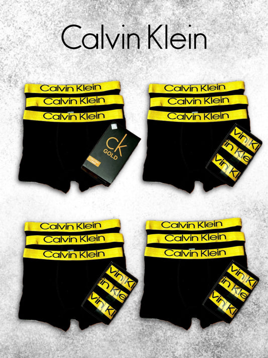 Calvin Klein Underwear Pack 12 Classic Black Gold