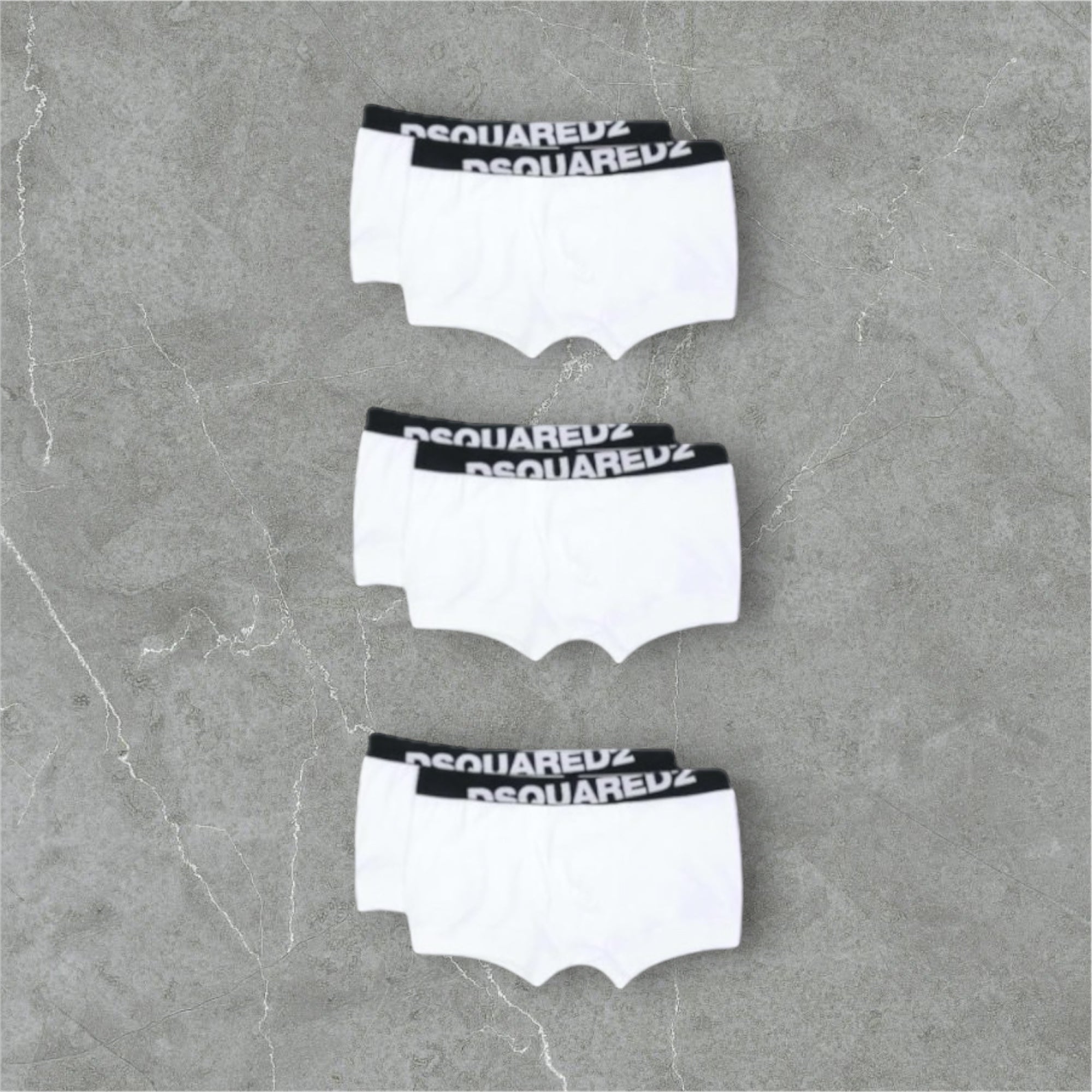 Dsquared Underwear Pack 6 White