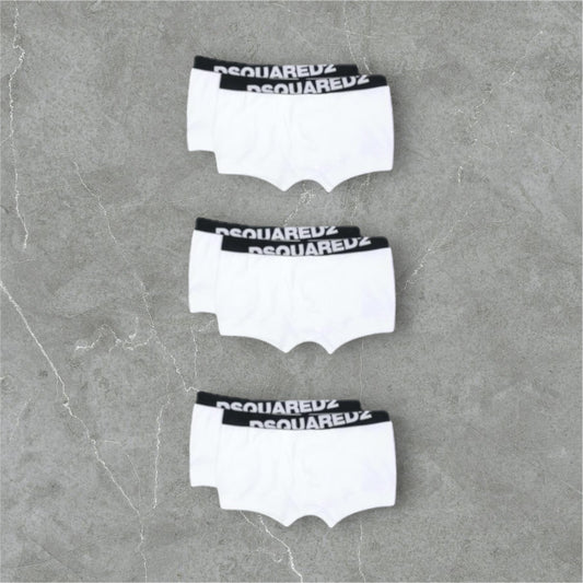 Dsquared Underwear Pack 6 White