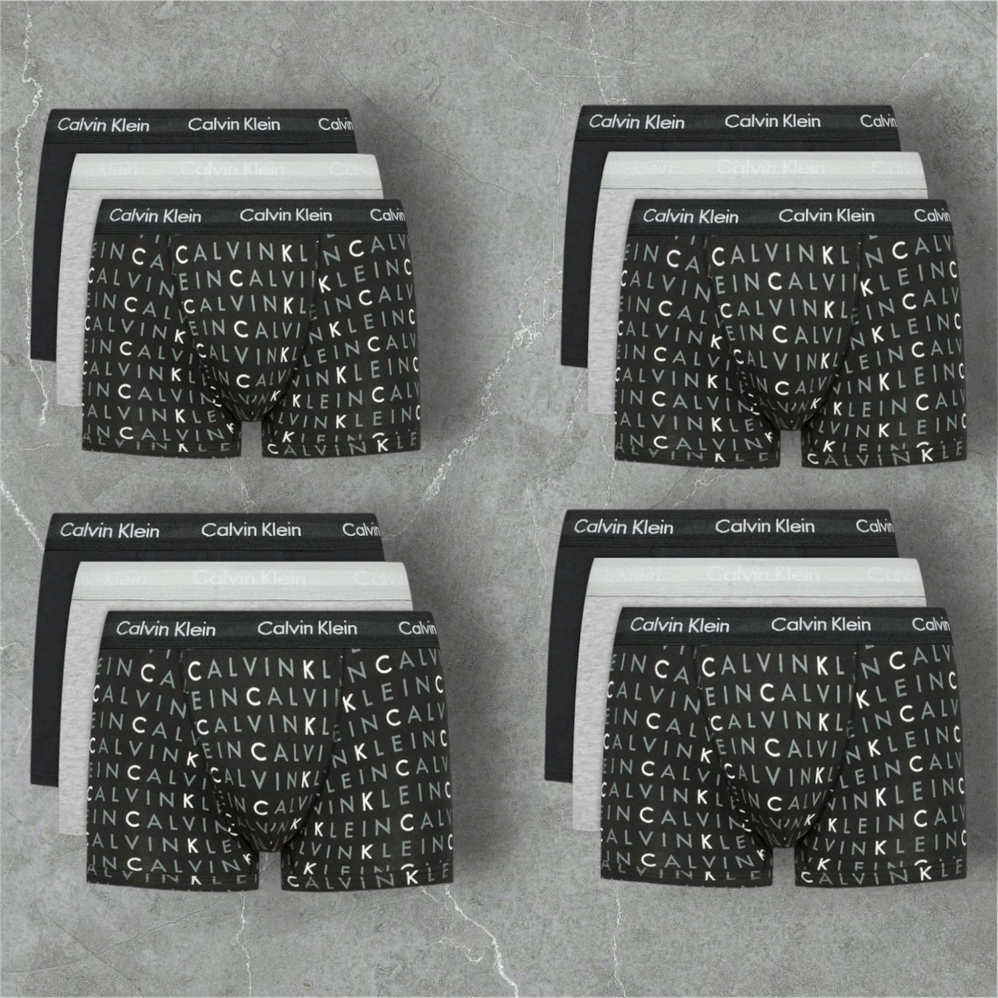 Calvin Klein Underwear Pack 12 Code - 0912