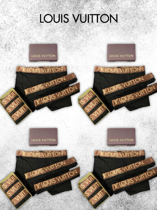 Louis Vuitton Underwear Pack 12 Code - 7107 +ΔΩΡΟ T-SHIRT