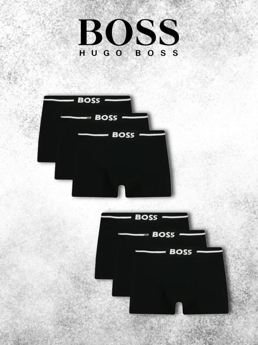Boss Underwear Pack 6 Only Black