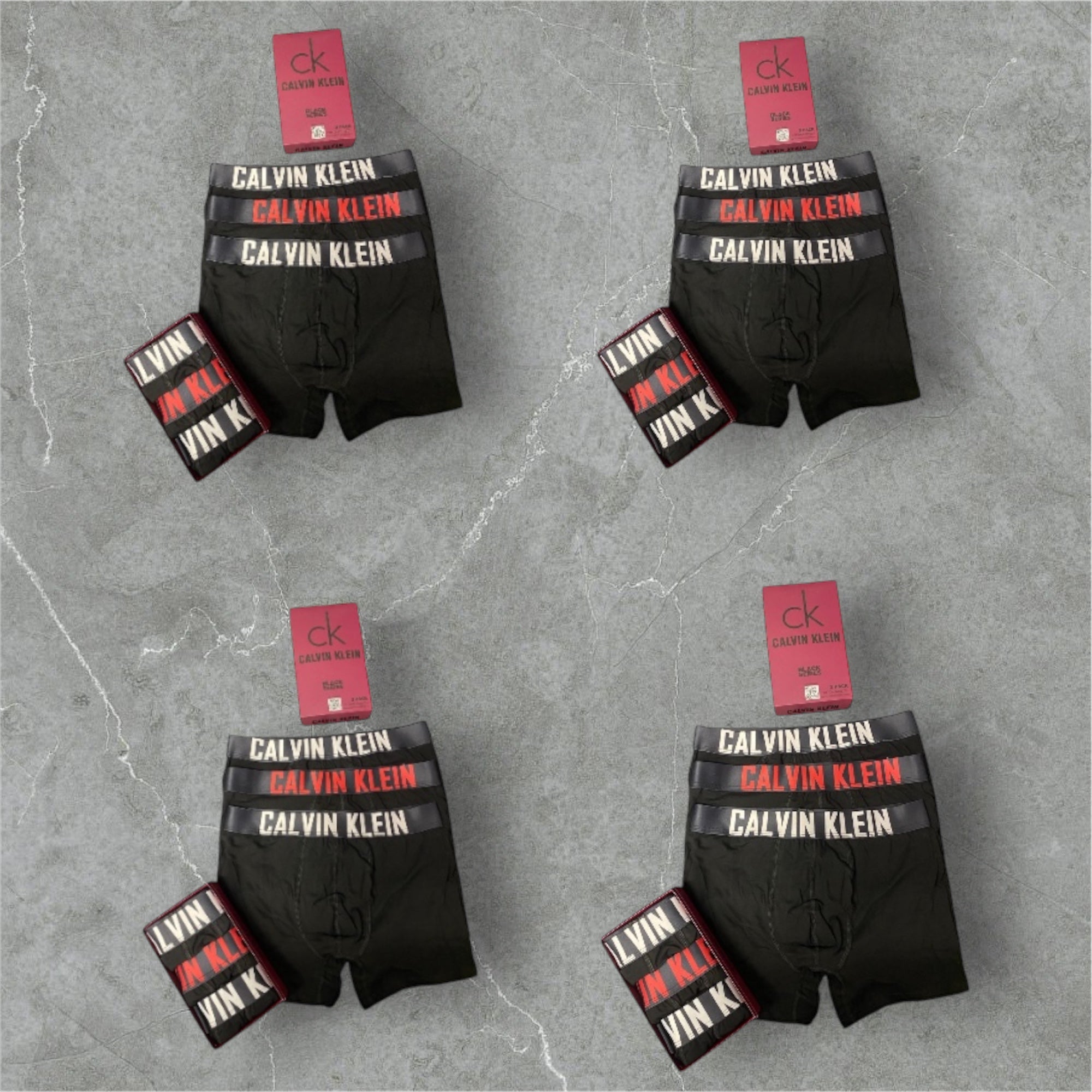 Calvin Klein Big Logo Pack 12 Code - 1007 +ΔΩΡΟ T-SHIRT